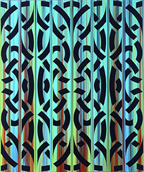 Tomorrow is Forever, 2000, 84 x 72”, oil & alkyd on canvas