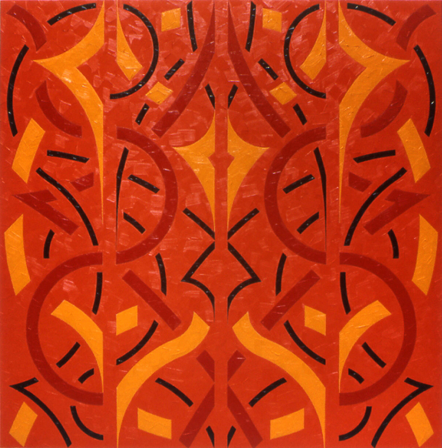 Heart of the Matter, 2005, 48 x 48”, oil on canvas on board