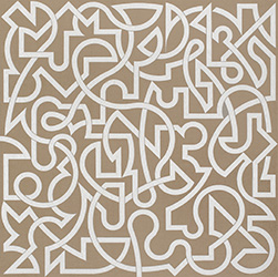 Cantabile, 2019, 81 x 81", oil on linen
