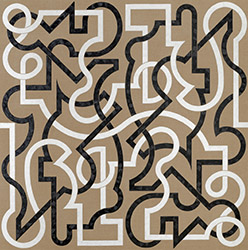 Fugue, 2023, 72 x 72", oil on linen